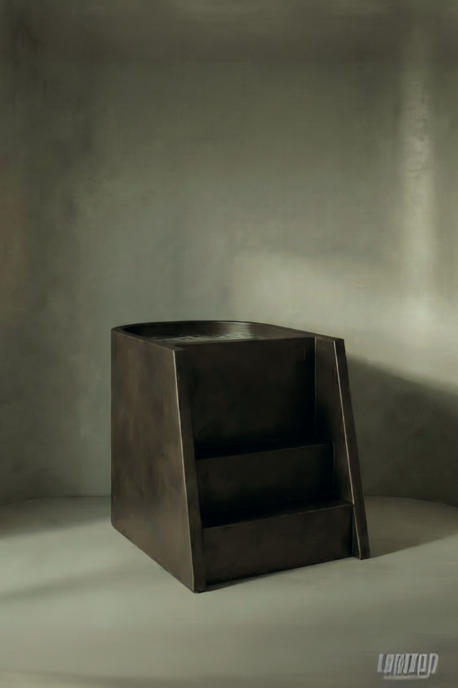 Tokono Ice - Sculptural Ice Bath in Brushed Stainless Steel