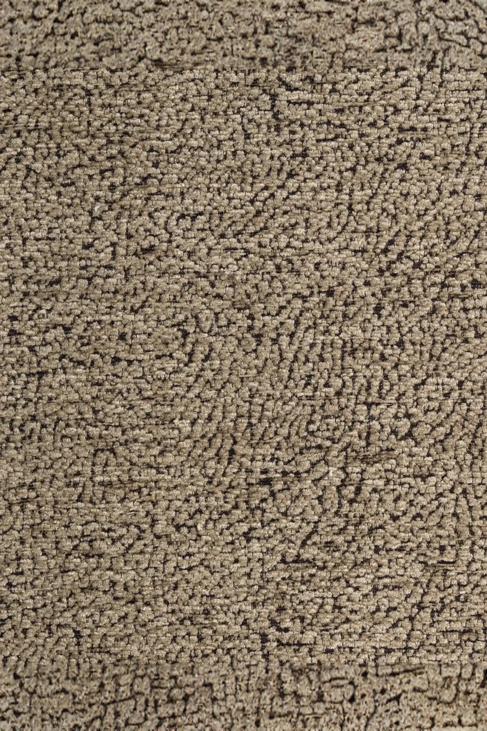 Textured beige carpet with abstract, raised loop pattern, suitable for luxury interiors