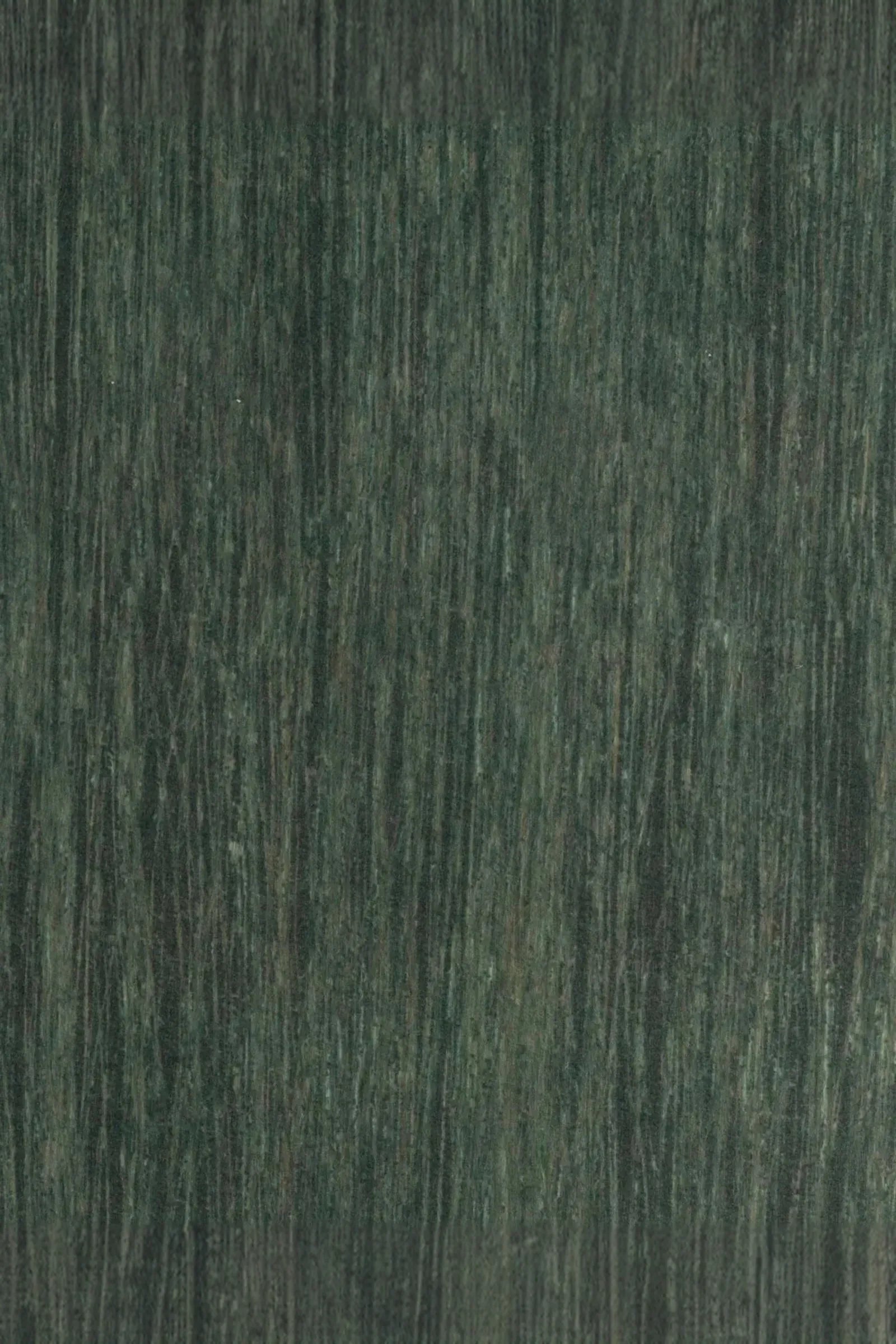 Close-up of a dark green textured wood veneer surface