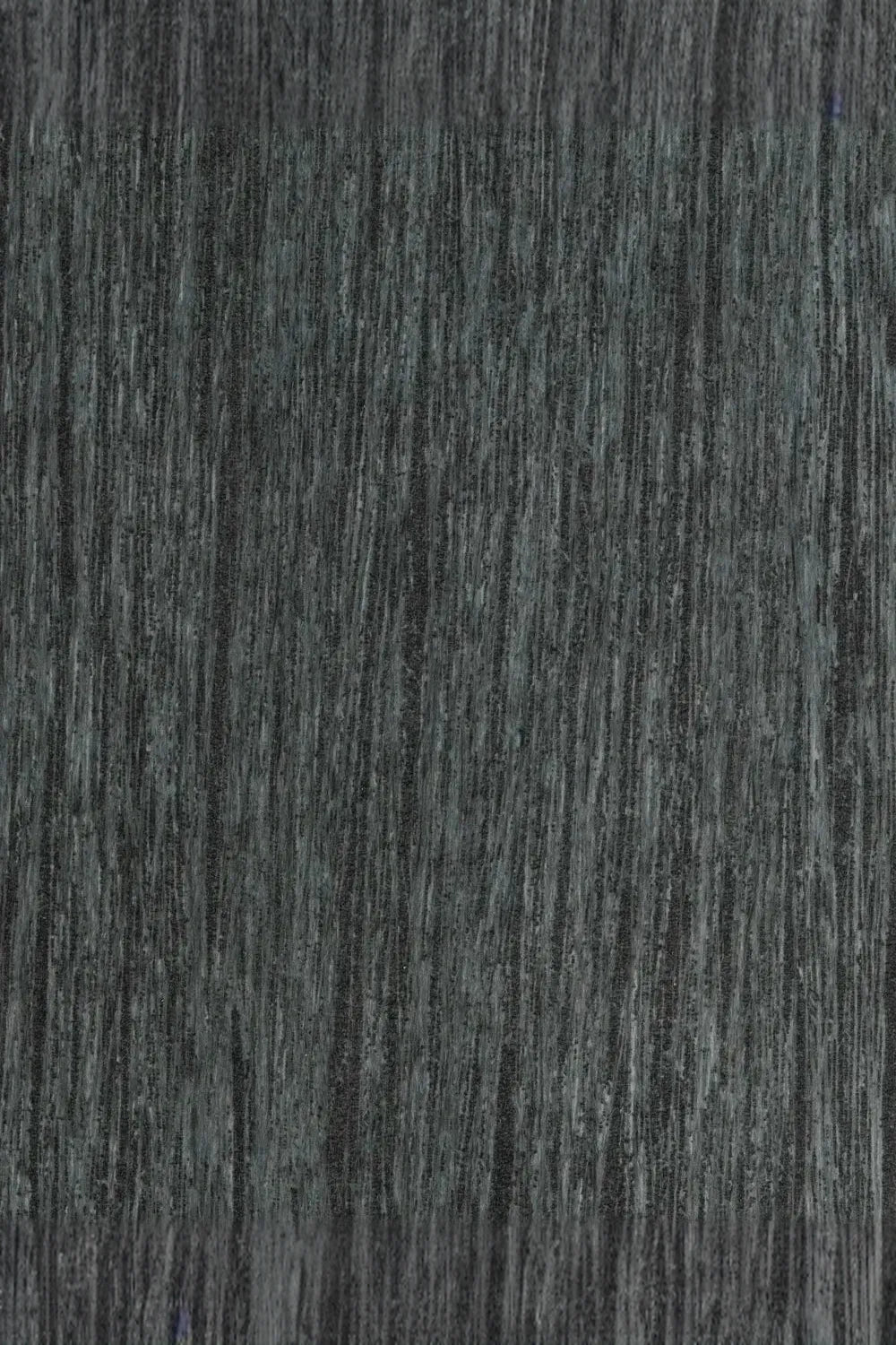 Dark grey textured wood grain surface, luxury interior material sample