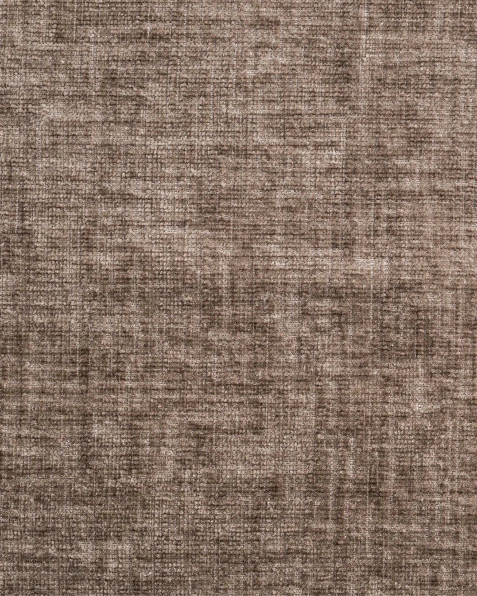 Textured brown woven fabric with a subtle grid pattern, ideal for luxury interiors.