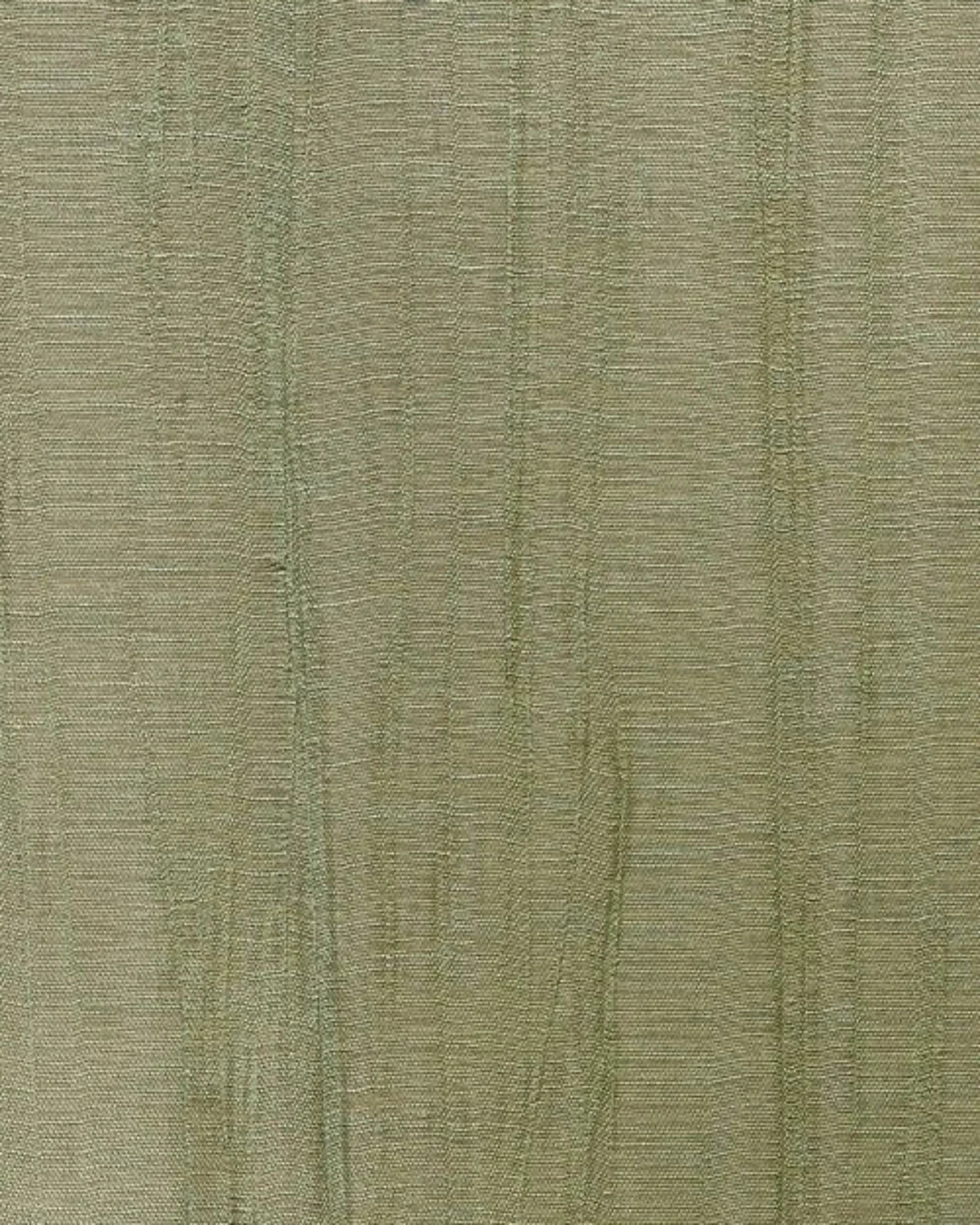 Green textured woven fabric sample with subtle veining, luxury interior textile