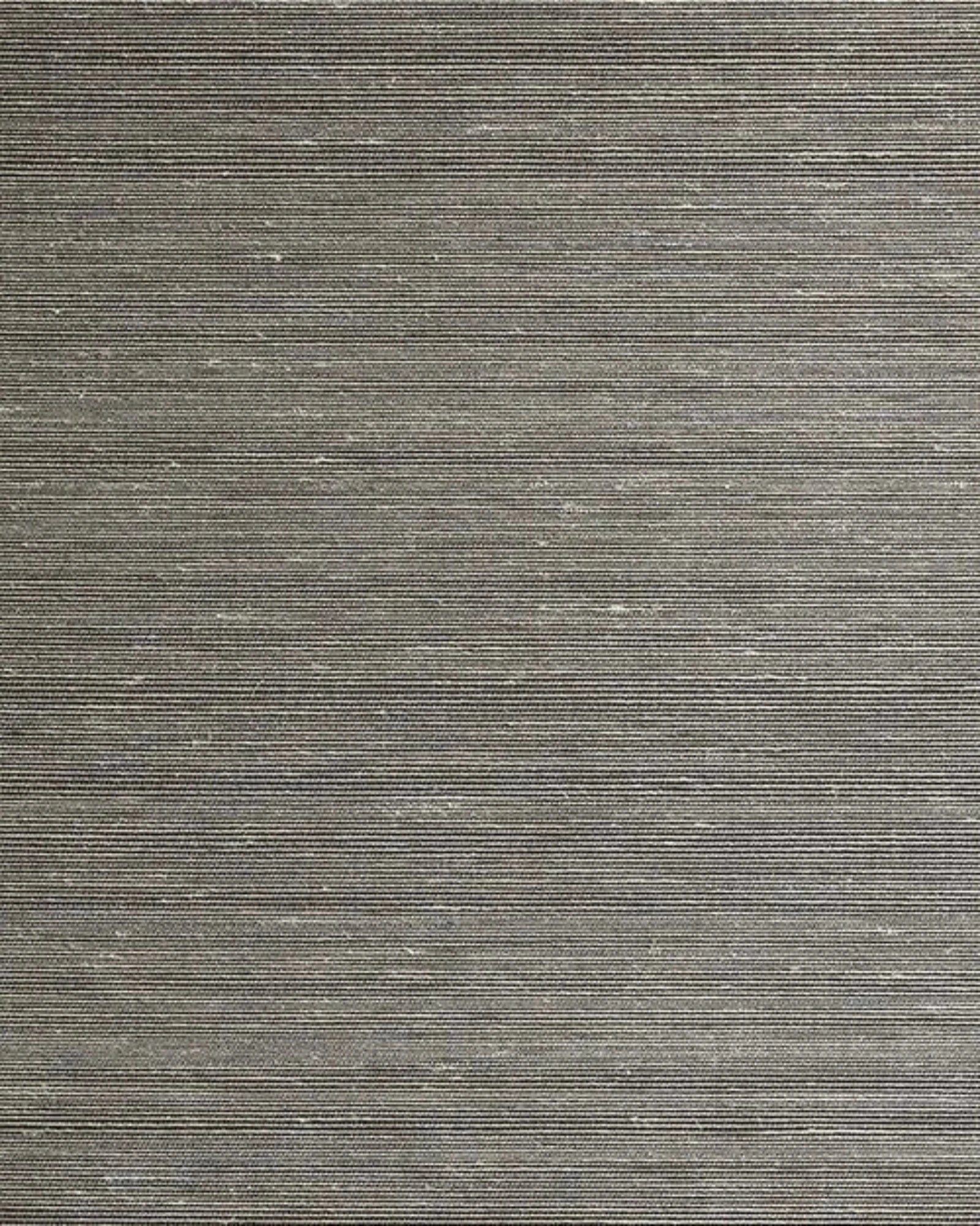 Close-up of textured grey woven fabric with horizontal lines, luxury interior textile